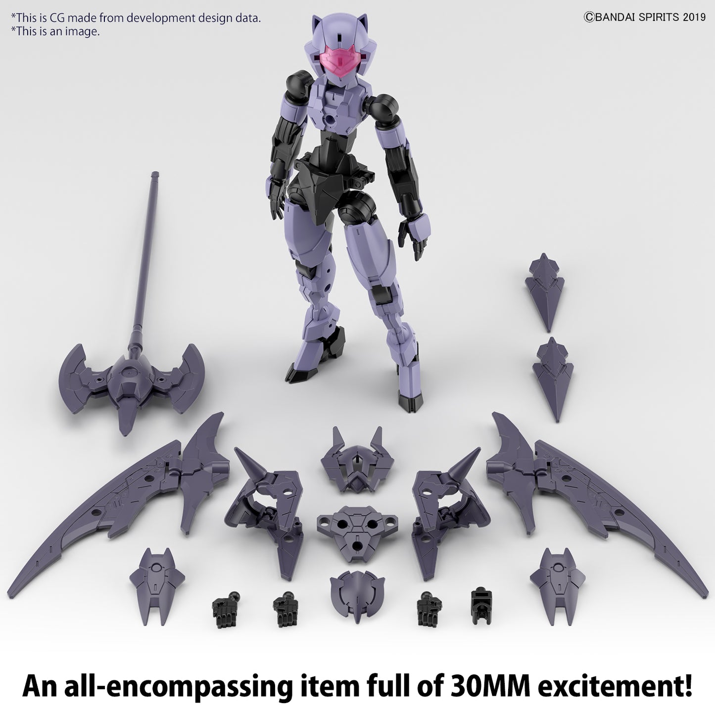30MM 1/144 EXM-E7r SPINATIA (REAPER TYPE)