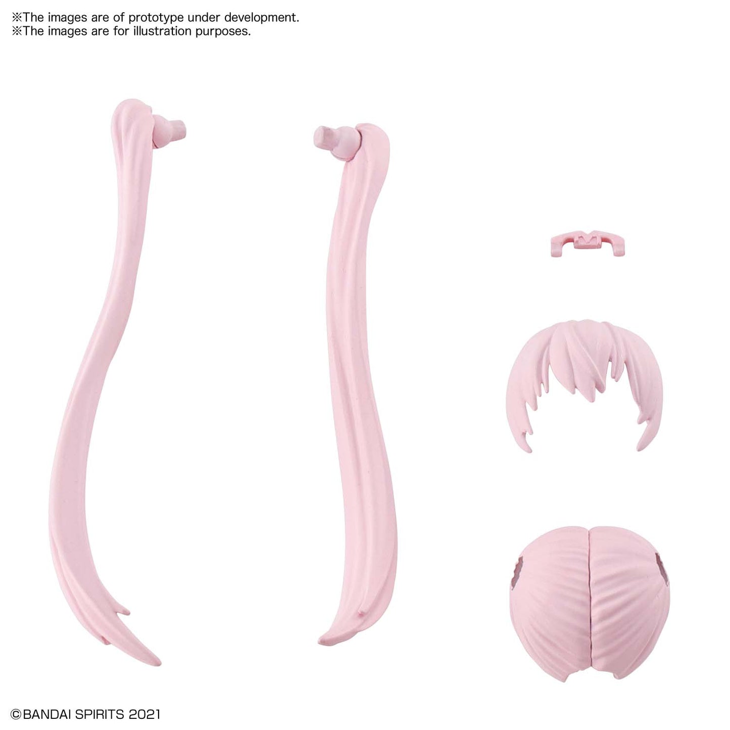 30MS OPTION HAIR STYLE PARTS Vol.1 All 4 TYPES