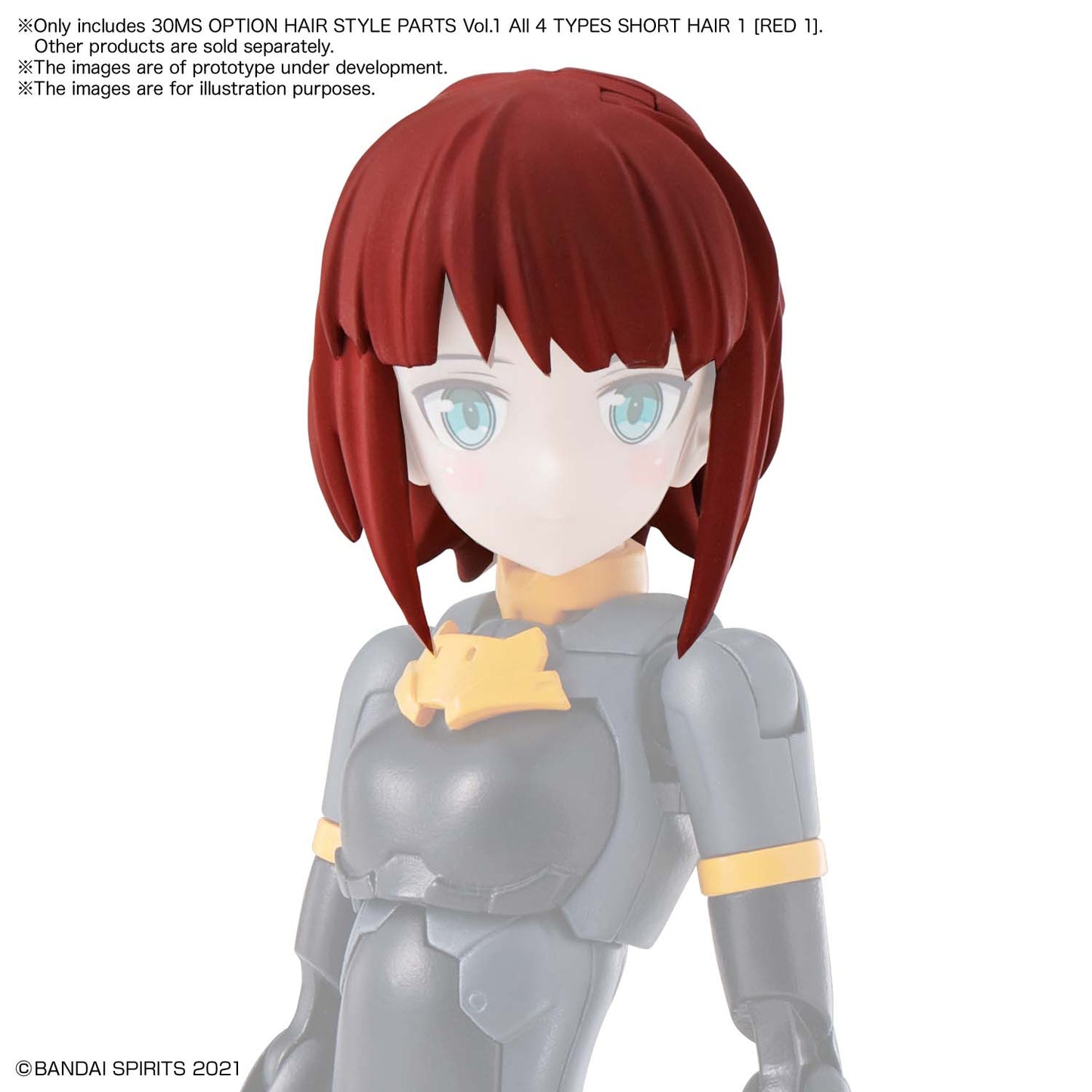 30MS OPTION HAIR STYLE PARTS Vol.1 All 4 TYPES