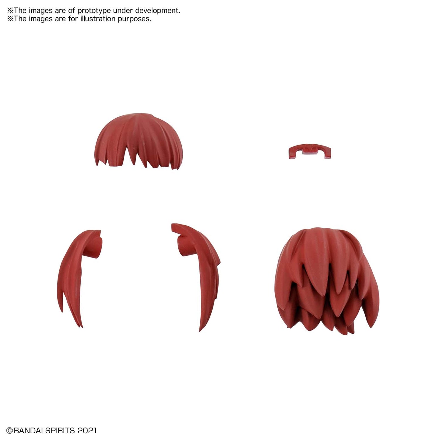 30MS OPTION HAIR STYLE PARTS Vol.1 All 4 TYPES