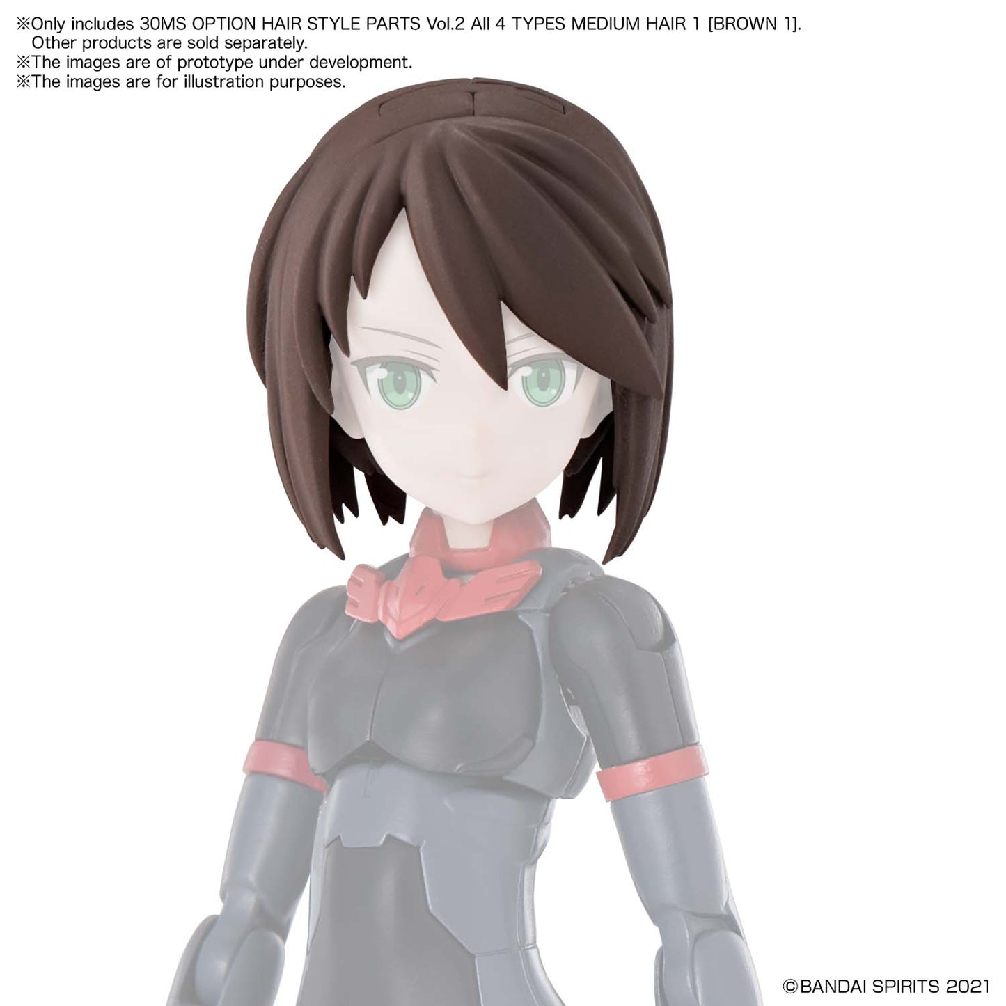 30MS OPTION HAIR STYLE PARTS Vol.2 All 4 TYPES
