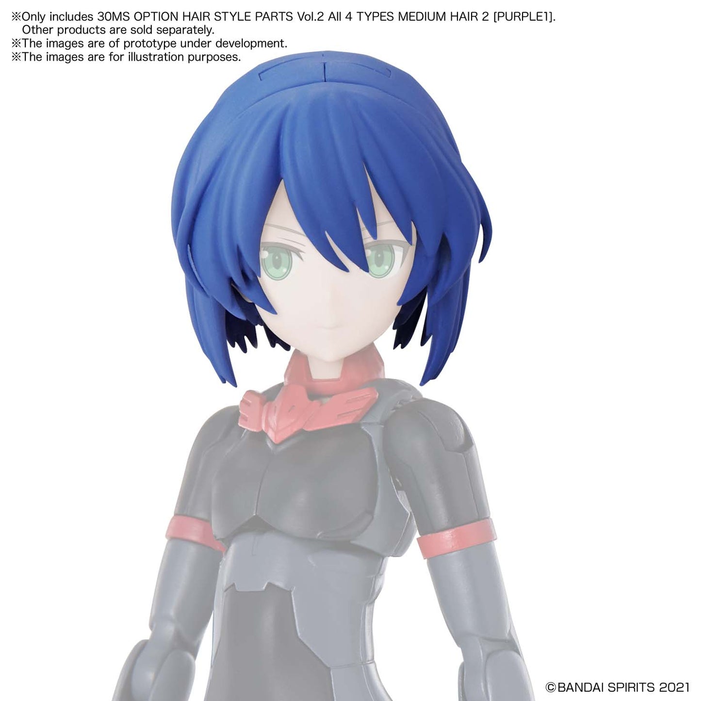 30MS OPTION HAIR STYLE PARTS Vol.2 All 4 TYPES