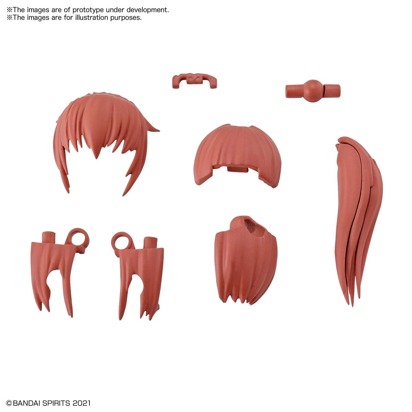 30MS OPTION HAIR STYLE PARTS Vol.2 All 4 TYPES