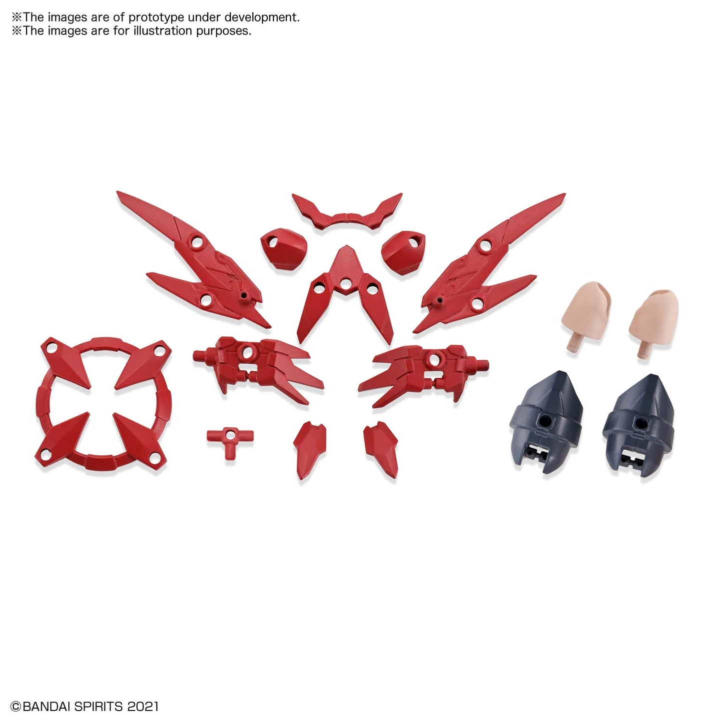 30MS OPTION PARTS SET 2 (FLIGHT ARMOR)