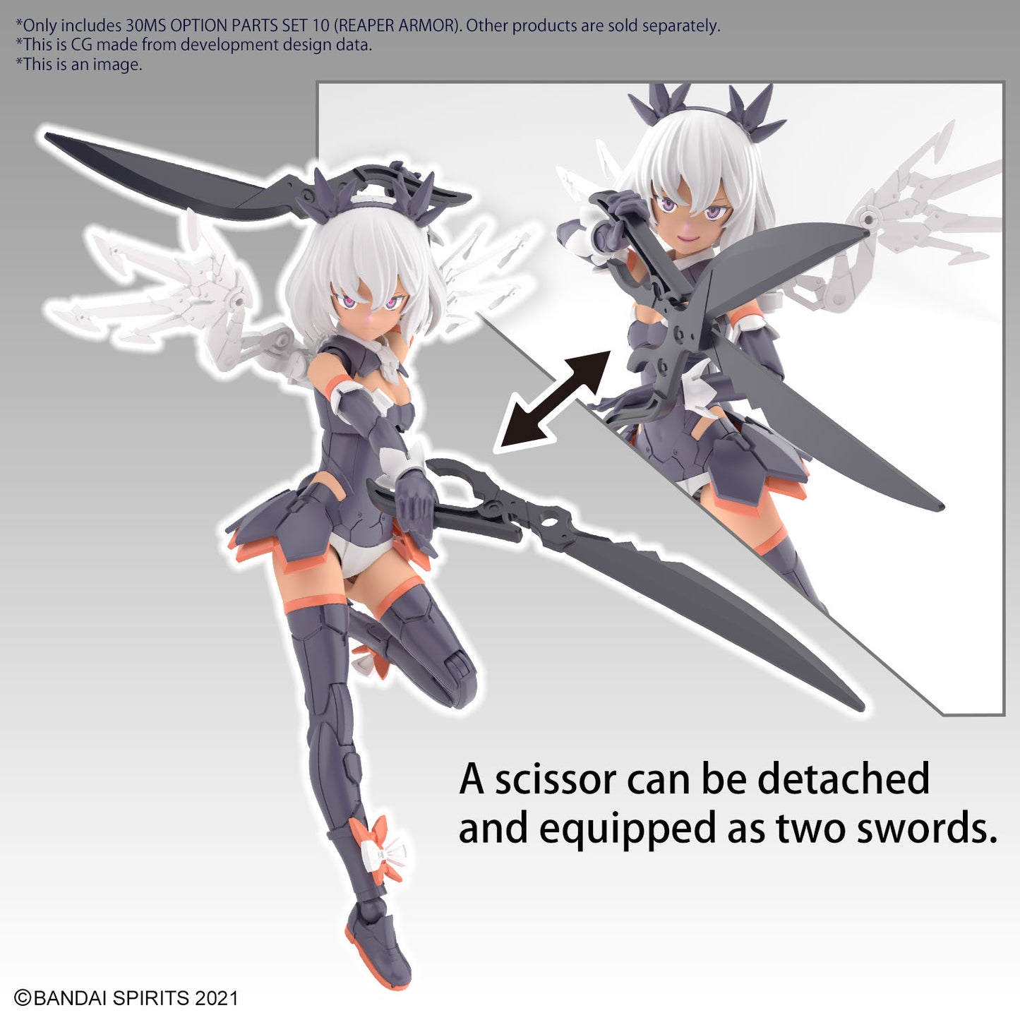 30MS OPTION PARTS SET 10 (REAPER ARMOR)
