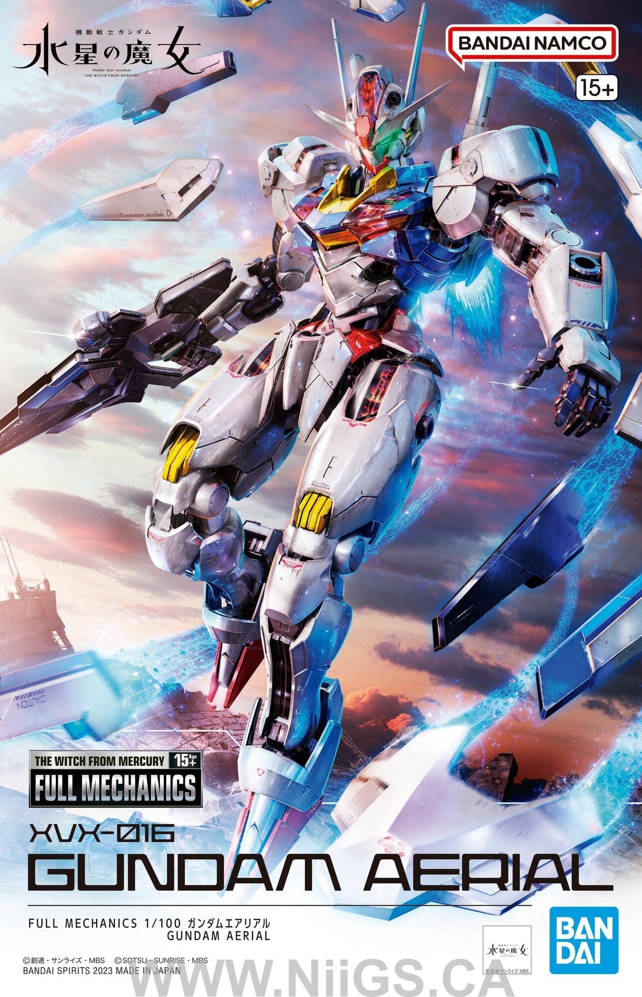 BANDAI HOBBY FULL MECHANICS 1/100 GUNDAM AERIAL