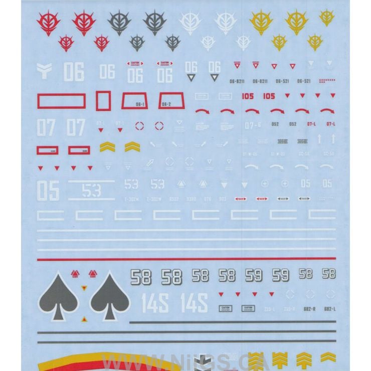 Gundam Decal 39 - Principality of Zeon