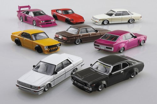 Aoshima 1/64 Liberty Walk Mini Car Grand Champion Collection Series.13 Box (12pc)