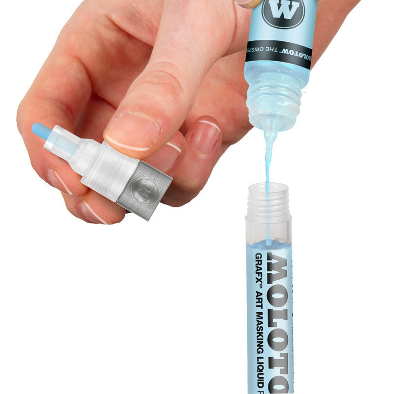 Molotow GRAFX Art Masking Liquid Pump Marker, 2mm