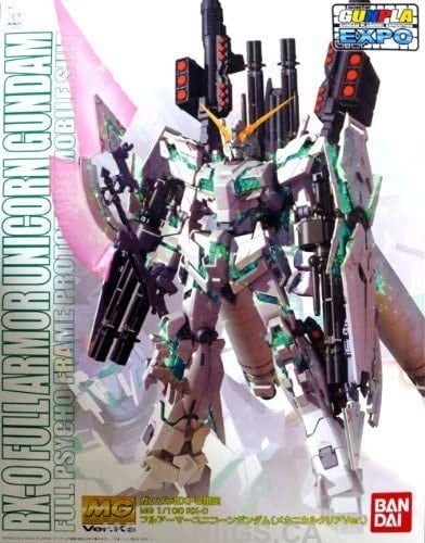 LIMITED MG 1/100 FULL ARMOR UNICORN GUNDAM MECHANICAL CLEAR VER.