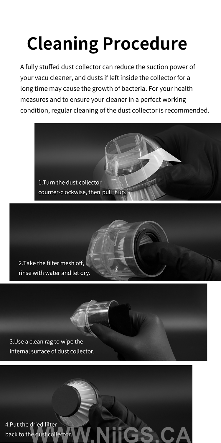 DSPIAE Portable Handheld Vacuum Cleaner