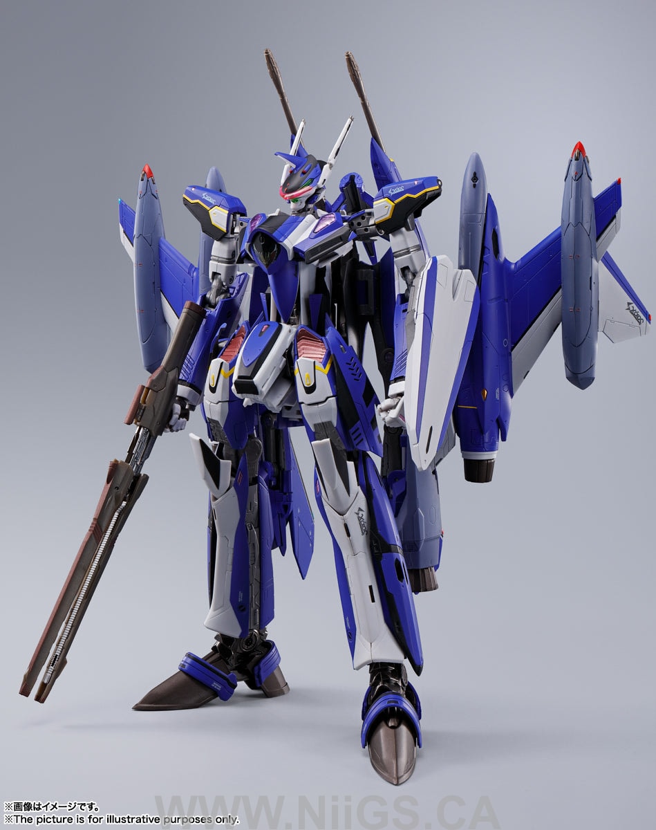 Bandai Spirits DX Chogokin YF-29Durandal Valkirie (Maximilian Jenius Use) Full Set Pack "Macross Δ Movie: Absolute Live!!!!!!"