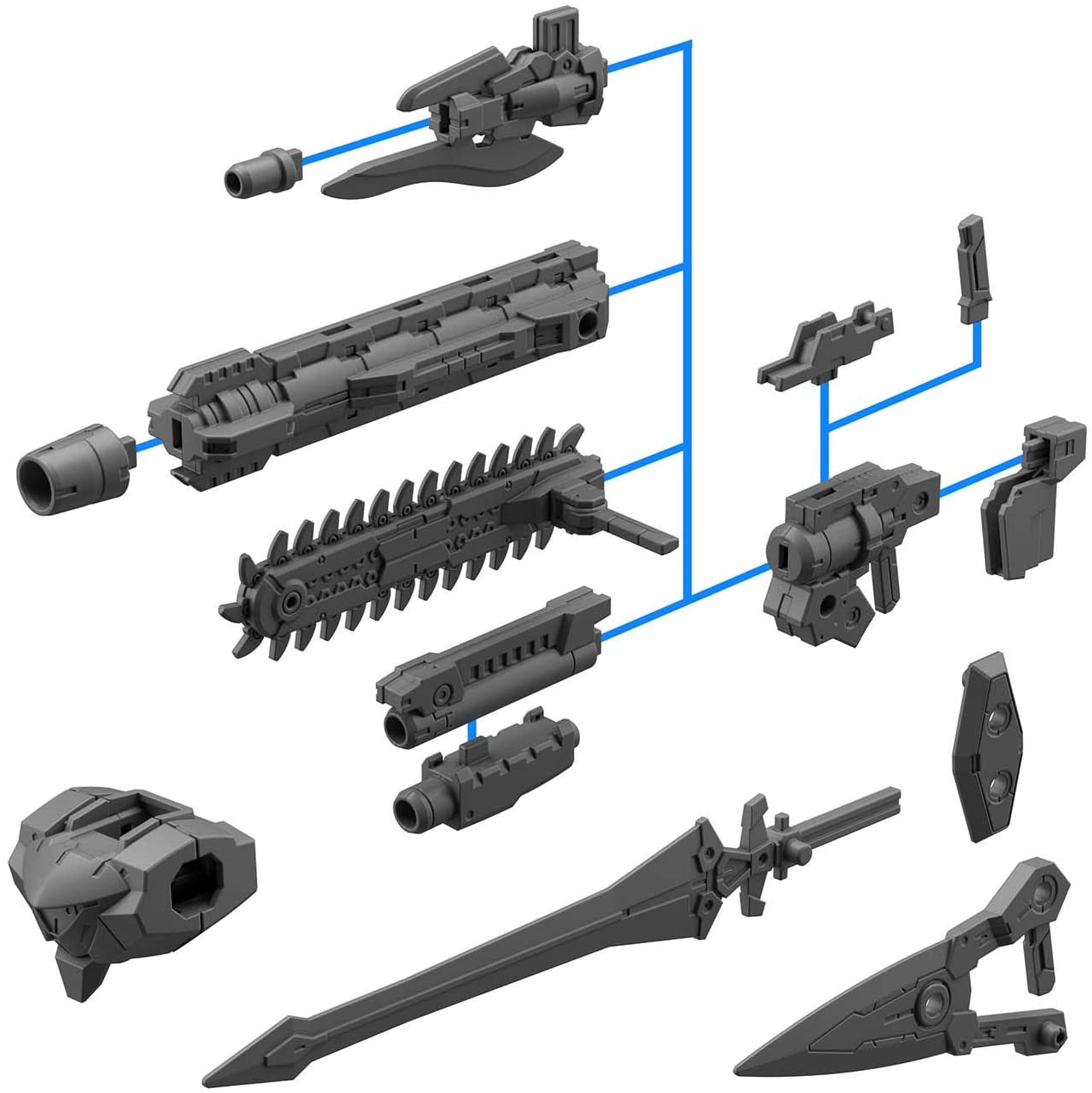 30MM 1/144 OPTION WEAPON 1 FOR RABIOT