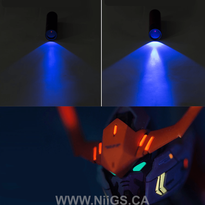 DSPIAE 365nm Ultraviolet Light Torch