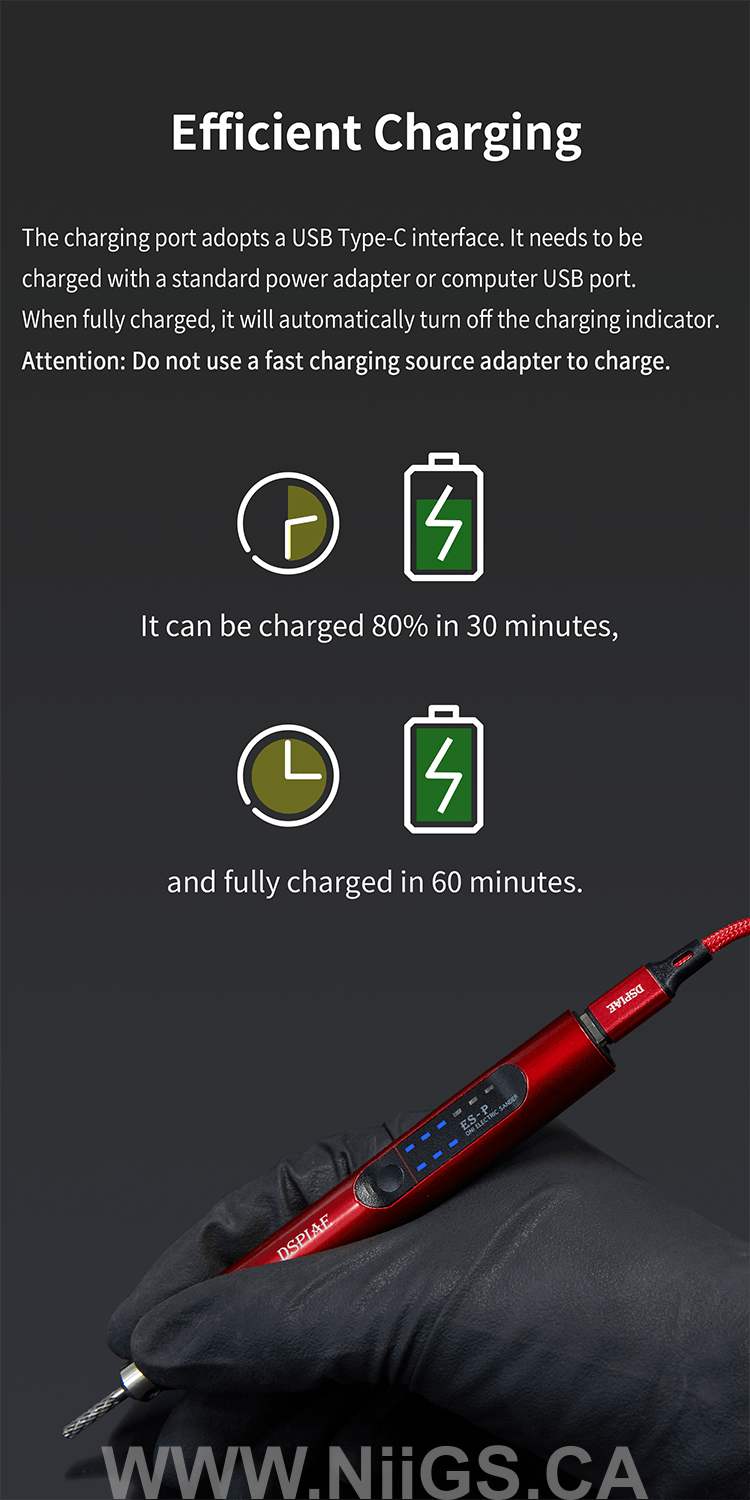 DSPIAE Portable Electric Sanding Pen