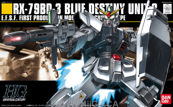 HGUC 1/144 #82 Blue Destiny 3