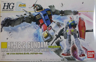 LIMITED HG 1/144 RX-78-2 GUNDAM CLEAR COLOR Ver.