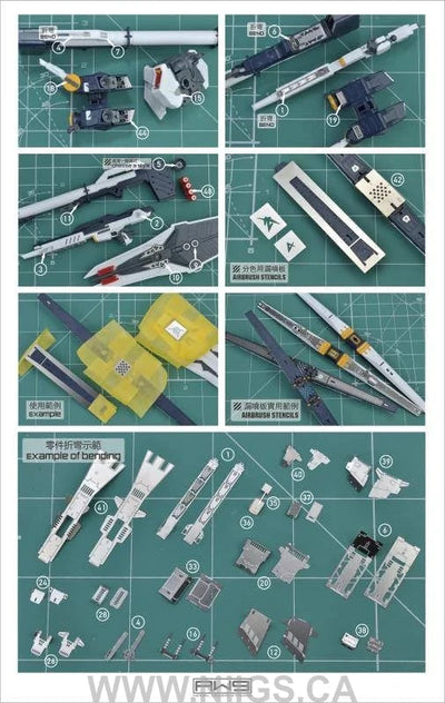 Madworks S03 Etching Parts for RG RX-93 Nu Gundam