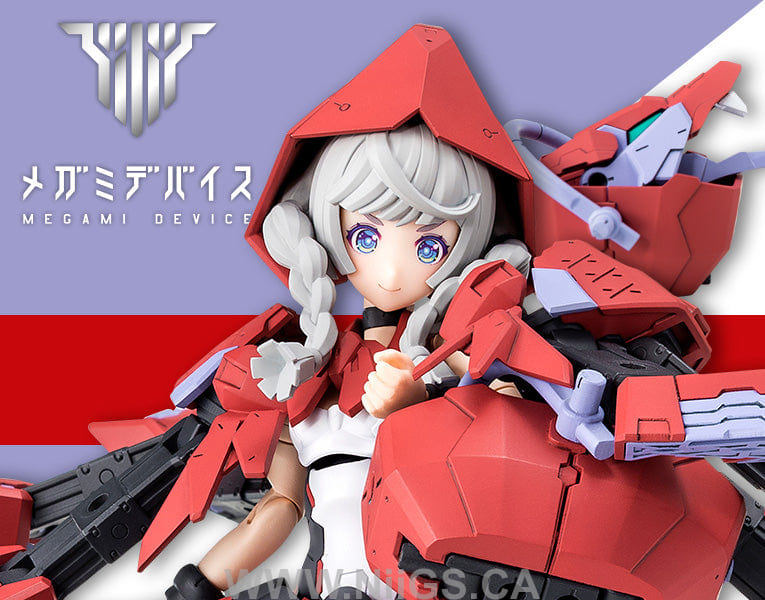FRAME ARMS GIRL MEGAMI DEVICE Chaos & Pretty LITTLE RED