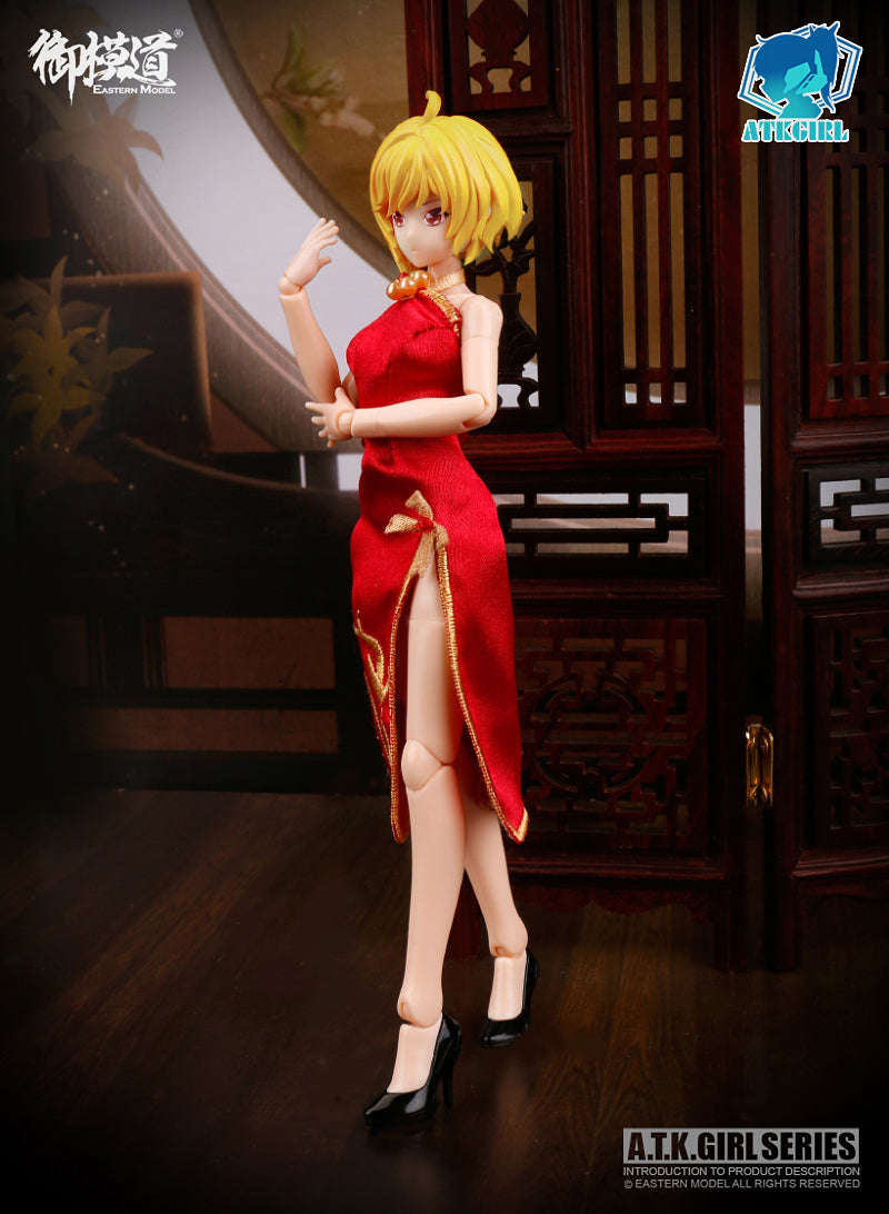 E-MODEL ATK GIRL Holy Beast China Dress Option Pack