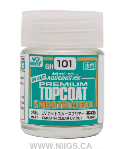 Premium Top Coat UV Cut Smooth Clear