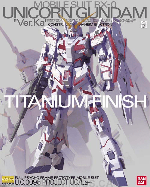 MG Unicorn Gundam (Titanium finish Ver)