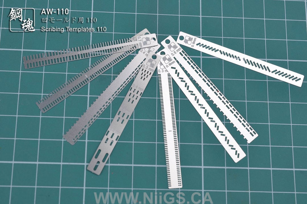 Madworks AW-110 Scribing Templates