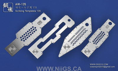 Madworks AW-135 Scribing Templates