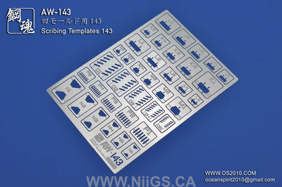 Madworks AW-143 Scribing Templates