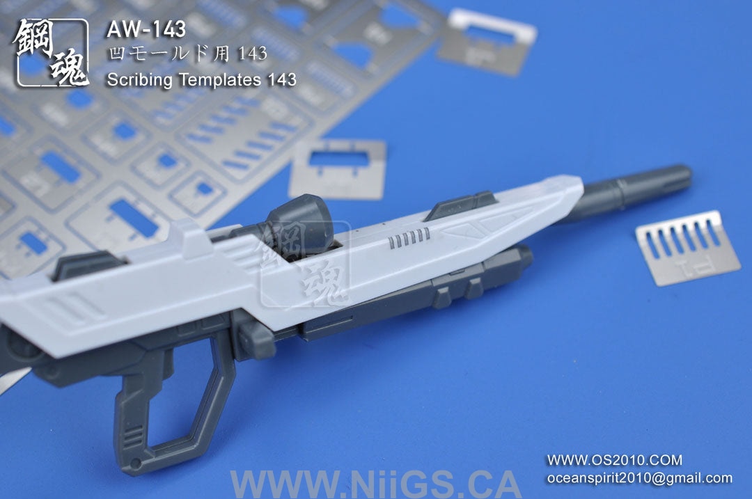 Madworks AW-143 Scribing Templates