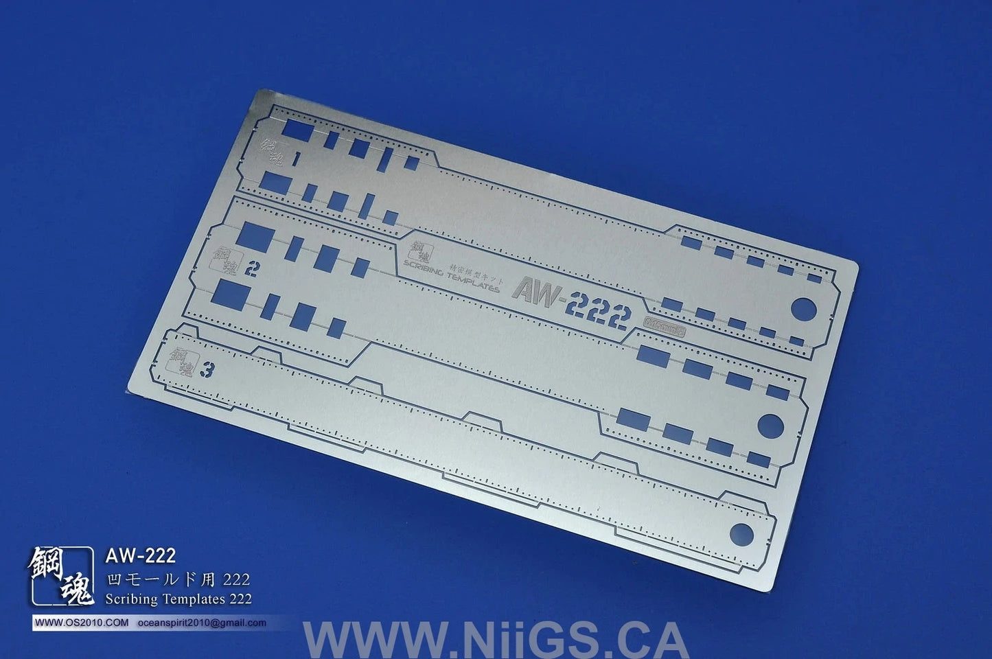 MADWORKS AW-222 SCRIBING TEMPLATES