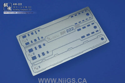 MADWORKS AW-222 SCRIBING TEMPLATES