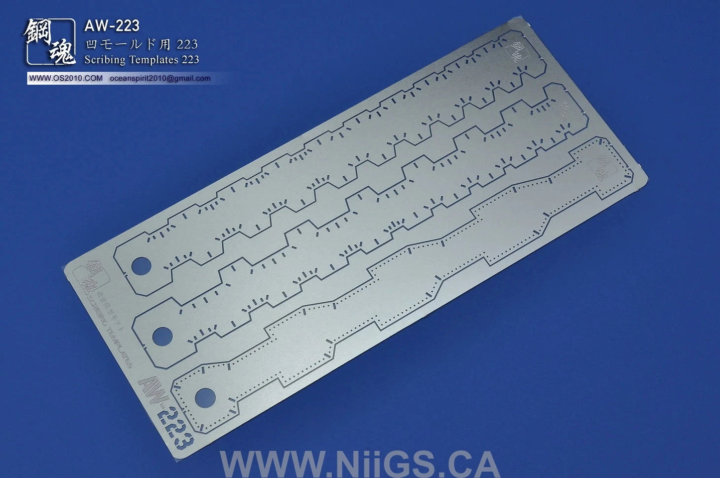 MADWORKS AW-223 SCRIBING TEMPLATES