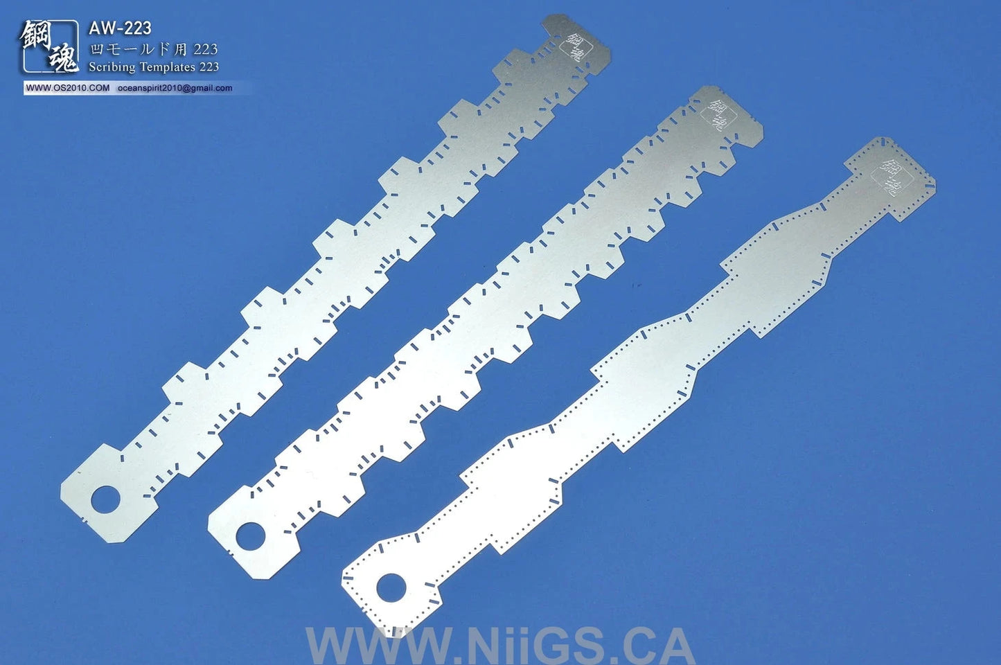 MADWORKS AW-223 SCRIBING TEMPLATES