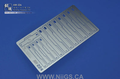 MADWORKS AW-224 SCRIBING TEMPLATES