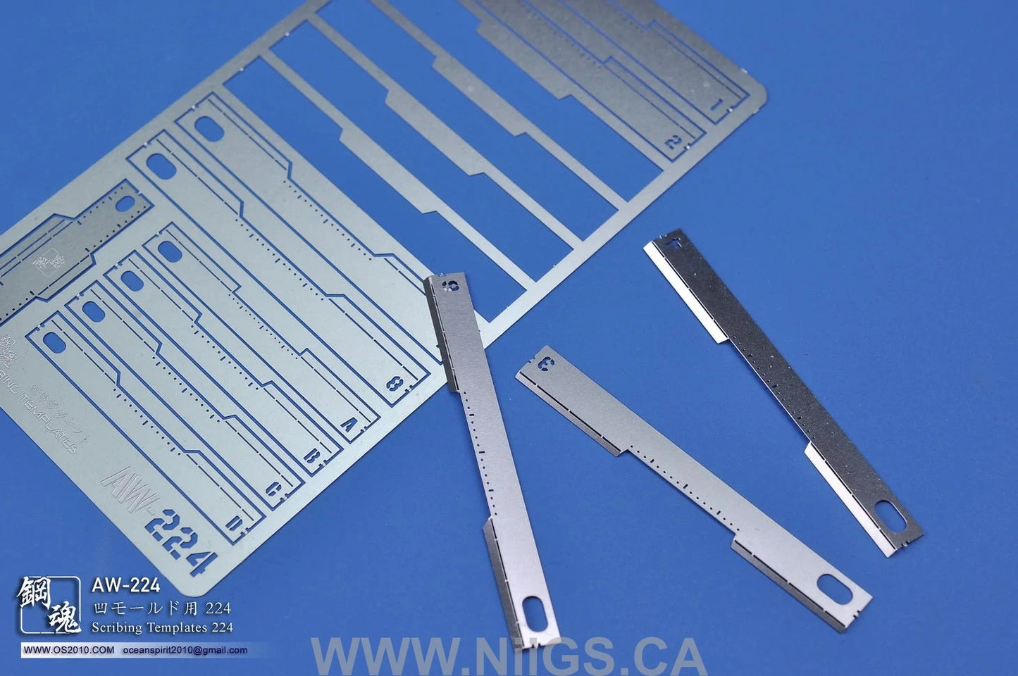 MADWORKS AW-224 SCRIBING TEMPLATES