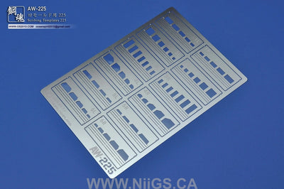 MADWORKS AW-225 SCRIBING TEMPLATES