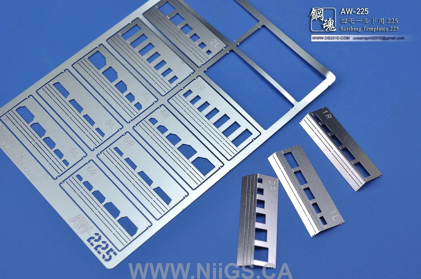 MADWORKS AW-225 SCRIBING TEMPLATES