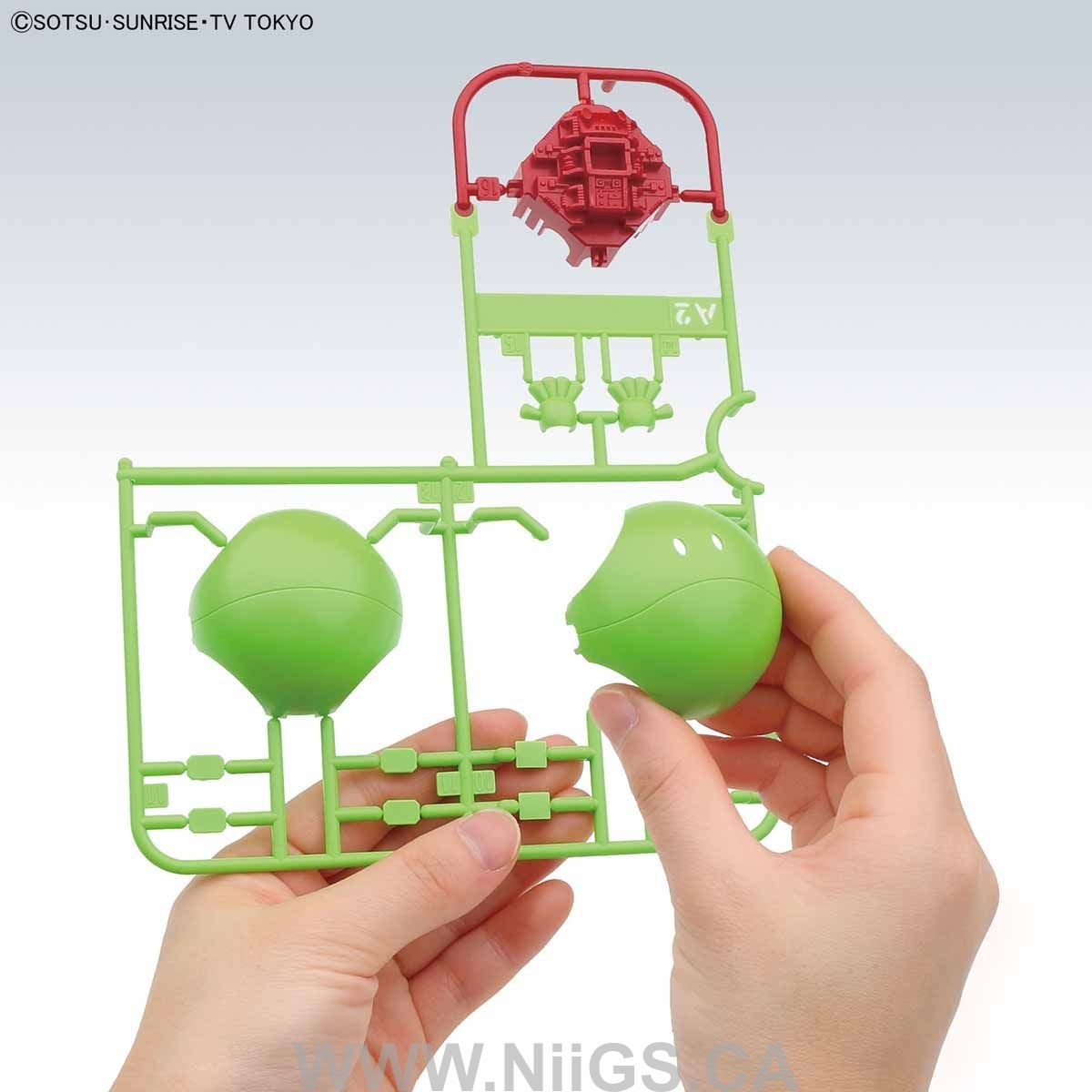 BANDAI Hobby HARO BASIC GREEN - Nii G Shop
