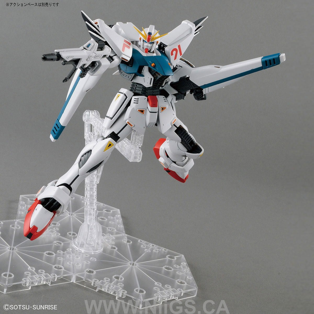 BANDAI Hobby MG 1/100 GUNDAM F91 Ver.2.0 - Nii G Shop