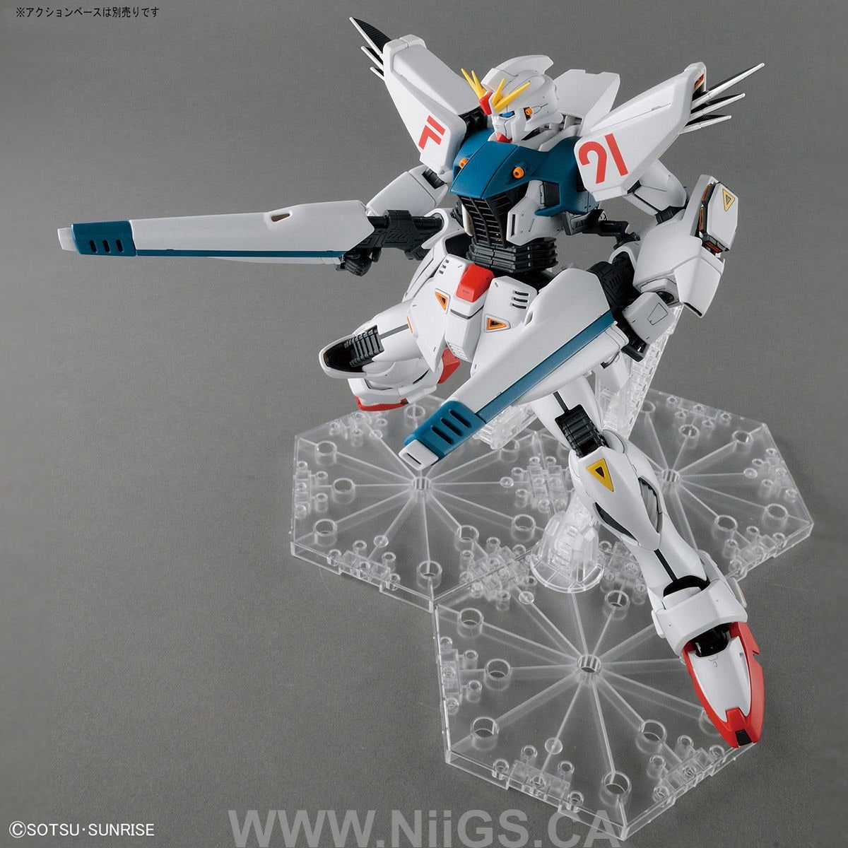 BANDAI Hobby MG 1/100 GUNDAM F91 Ver.2.0 - Nii G Shop
