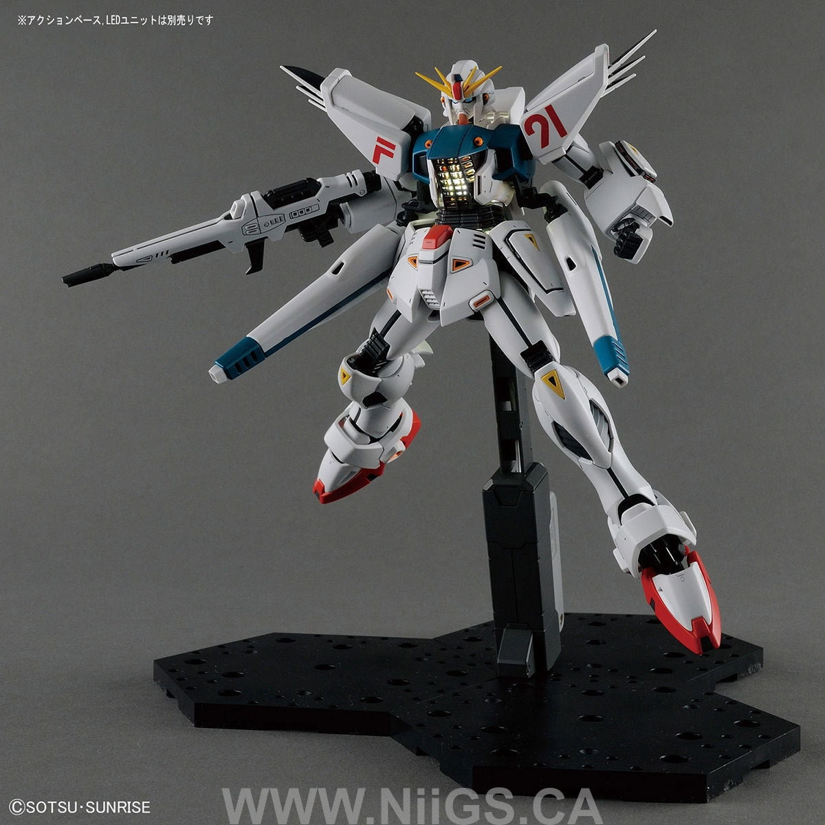 BANDAI Hobby MG 1/100 GUNDAM F91 Ver.2.0 - Nii G Shop