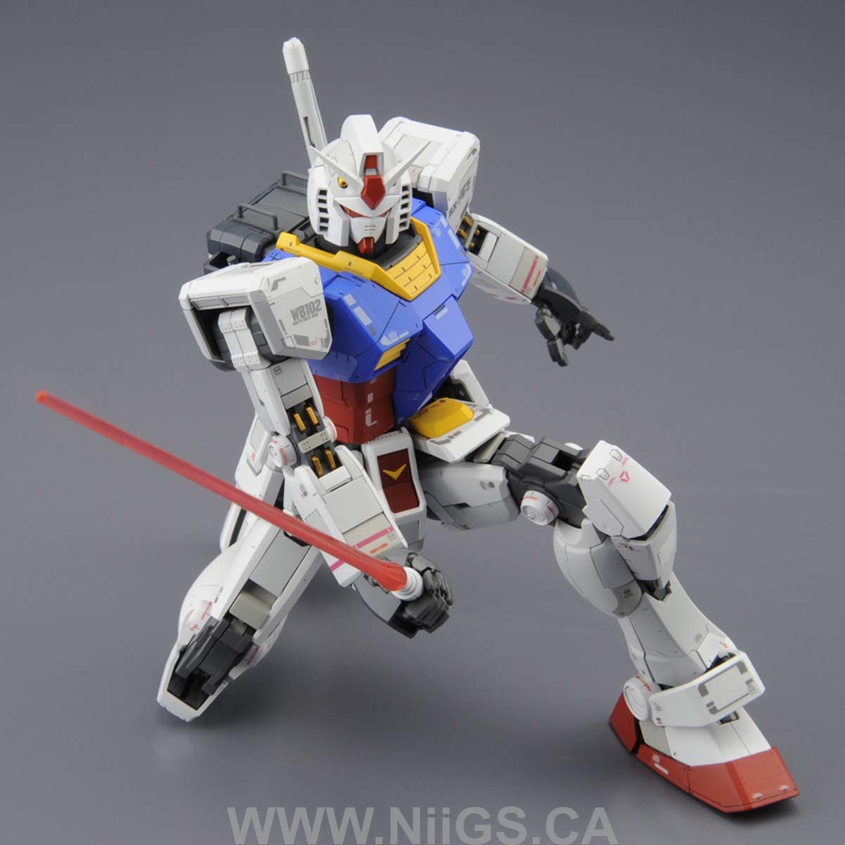 BANDAI Hobby MG 1/100 RX-78-2 Gundam Ver.3.0 - Nii G Shop