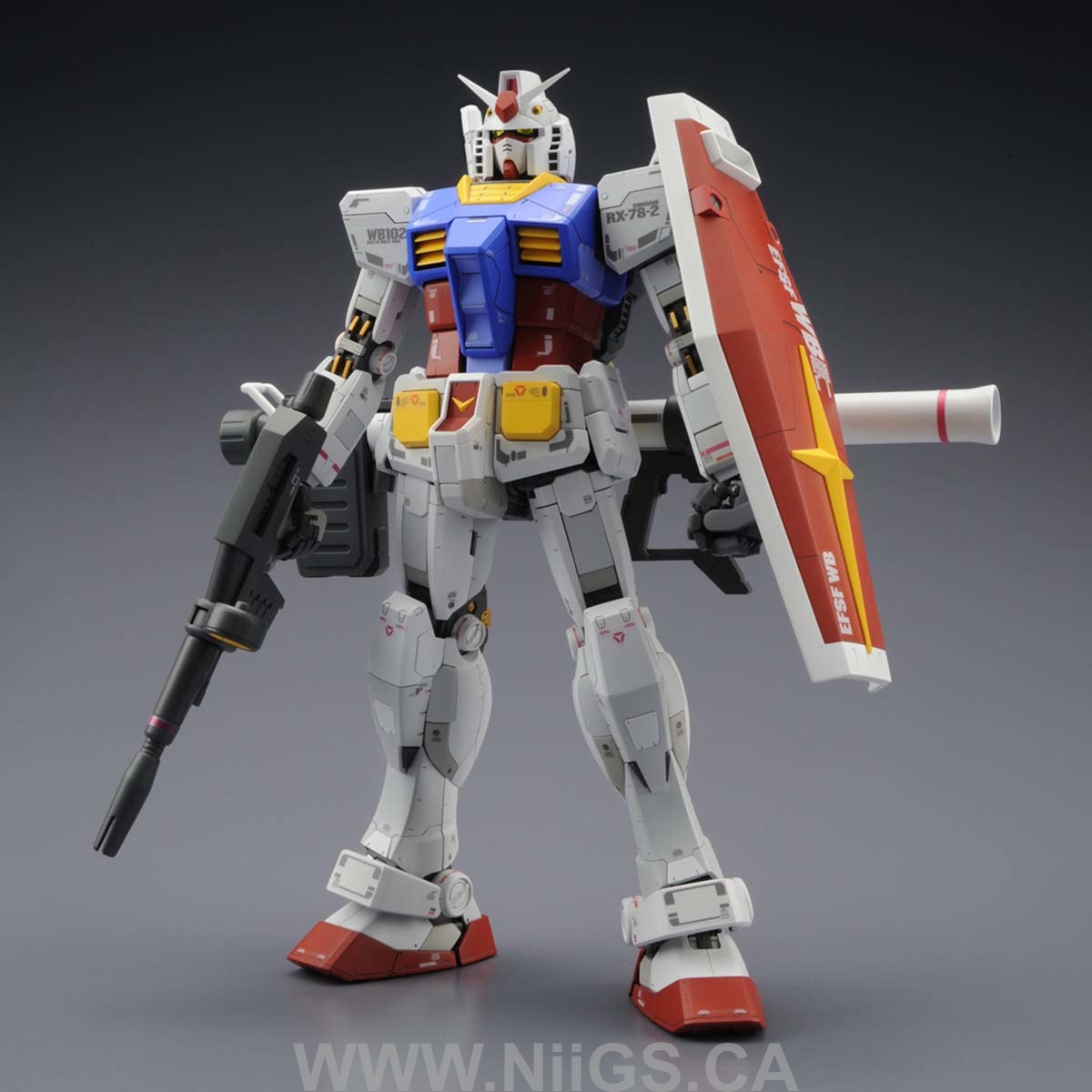 BANDAI Hobby MG 1/100 RX-78-2 Gundam Ver.3.0 - Nii G Shop
