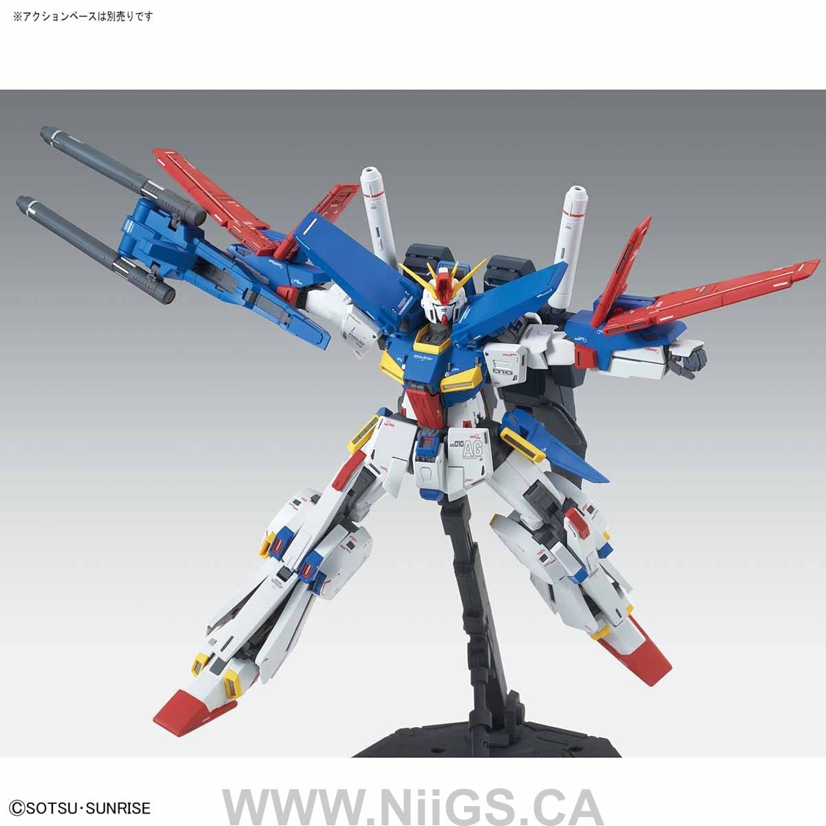 BANDAI Hobby MG 1/100 ZZ Gundam Ver.Ka - Nii G Shop