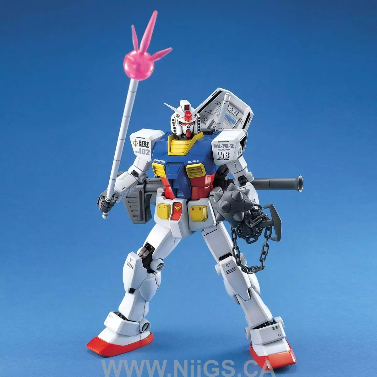 BANDAI Hobby MG RX-78-2 Gundam Ver. 1.5 - Nii G Shop