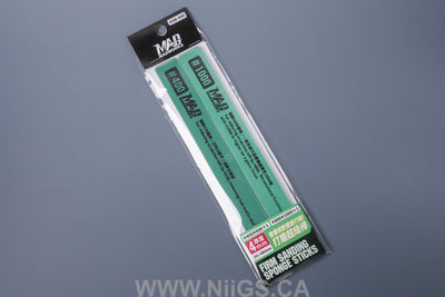 MADWORKS DSB-000 DUAL-GRIT FIRM SANDING SPONGE STICKS