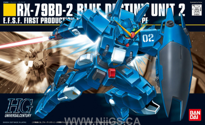 HGUC 1/144 #77 Blue Destiny 2