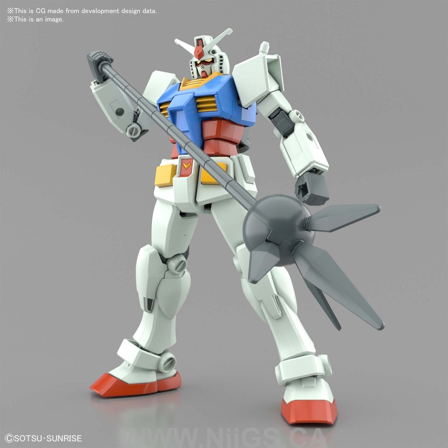 ENTRY GRADE RX-78-2 GUNDAM (FULL WEAPON SET)