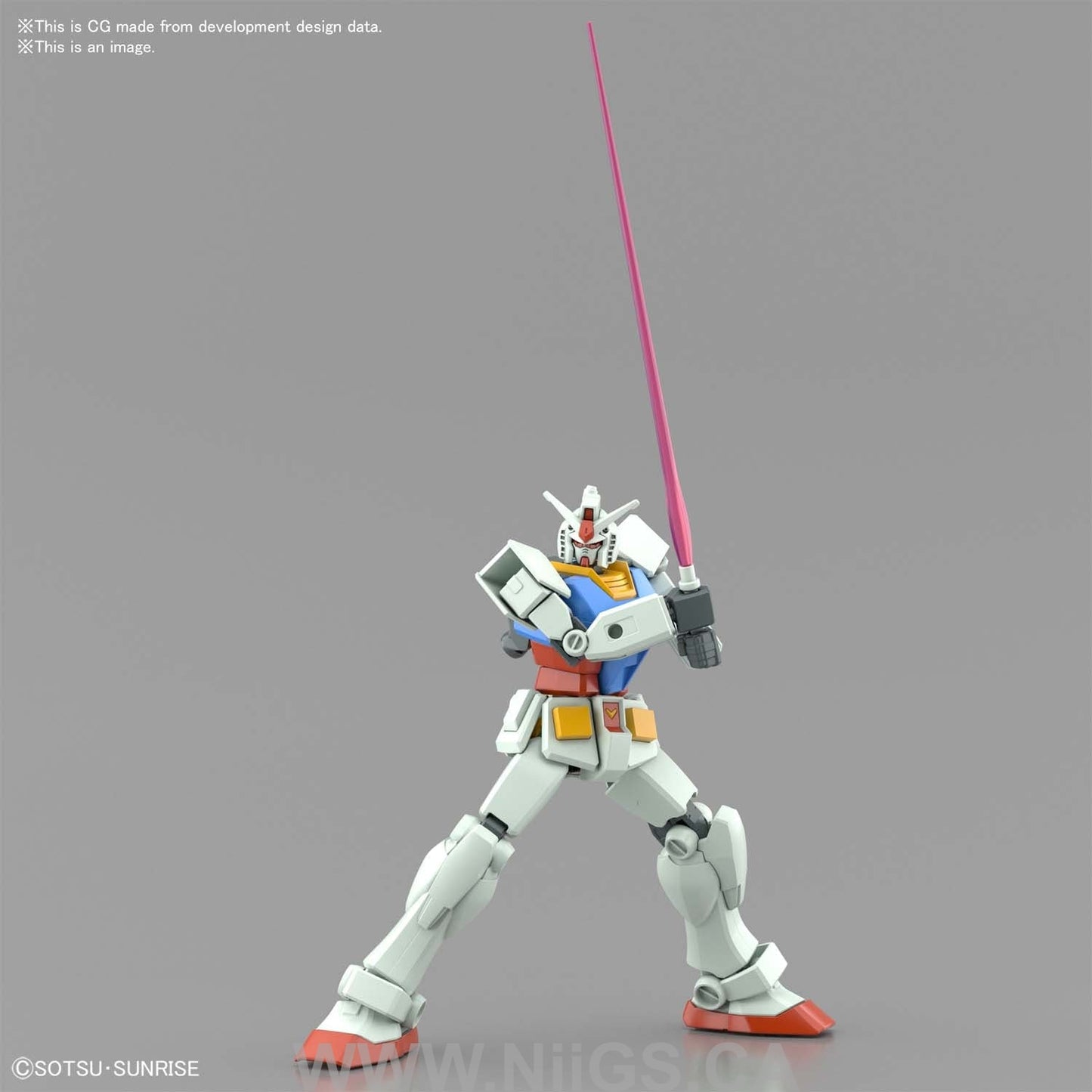 ENTRY GRADE RX-78-2 GUNDAM (FULL WEAPON SET)